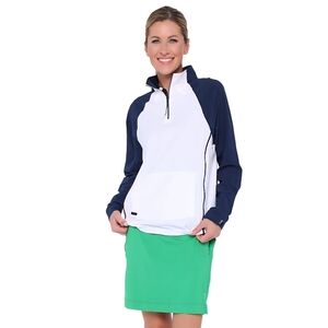 NWT Belyn Key Essential Skort‎ Green Stretchy Pockets Golf Tennis XXL